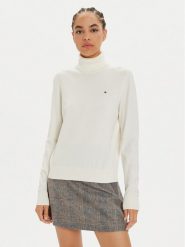 Tommy Hilfiger Golf WW0WW43211 Écru Regular Fit. Swetry Tommy Hilfiger, xxs, bez wzorów, z syntetyku, bez ramiączek. Za 119.99 zł.