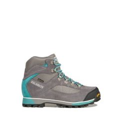 Buty trekkingowe damskie DOLOMITE ZERNEZ GTX szare turkusowe. Szare buty trekkingowe Dolomite, bez wzorów, bez zapięcia, trekkingowe. W wyprzedaży za 520.00 zł.