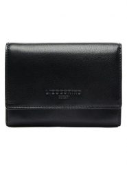 Liebeskind Berlin Skórzany portfel w kolorze czarnym - 13 x 10 x 3 cm rozmiar: onesize. Czarne portfele Liebeskind Berlin, bez wzorów, z materiału. Za 217.99 zł.