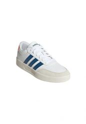 Buty ADIDAS BREAKNET 3.0 Biały. Białe buty do biegania adidas, bez wzorów, z materiału, bez zapięcia, do biegania. Za 281.30 zł.