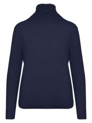 Malo Optimum Golf w kolorze granatowym rozmiar: S. Niebieskie swetry Malo Optimum, s, bez wzorów, z kaszmiru, bez ramiączek. Za 321.97 zł.