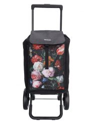 Beagles Wózek w kolorze czarnym na zakupy - 43 x 100 x 40 cm rozmiar: onesize. Czarne shopper bag Beagles, bez wzorów, z materiału, bez dodatków. Za 217.99 zł.