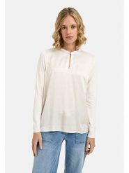 Milano Italy Bluzka w kolorze kremowym rozmiar: S. Brązowe bluzki Milano Italy, s, bez wzorów, z wiskozy, bez kołnierzyka, bez ramiączek. Za 126.99 zł.
