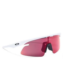Okulary przeciwsłoneczne Oakley. Białe okulary przeciwsłoneczne Oakley, bez wzorów. Za 949.99 zł.