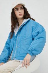 Lee kurtka damska przejściowa oversize. Niebieskie kurtki Lee, l, bez wzorów, z włókna, bez kaptura. W wyprzedaży za 429.99 zł.