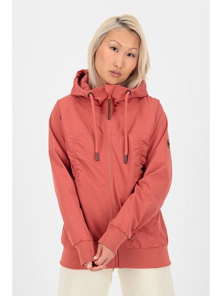 Alife and kickin Kurtka przejściowa "NaminiAK" w kolorze brzoskwiniowym rozmiar: L. Pomarańczowe kurtki Alife and Kickin, l, bez wzorów, bez kaptura. Za 226.77 zł.