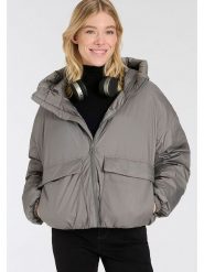 Converse Kurtka zimowa w kolorze szarym rozmiar: XL. Szare kurtki Converse, na zimę, xl, bez wzorów, z puchu, bez kaptura. Za 368.09 zł.