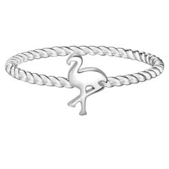 Glanzstücke München Srebrny pierścionek Flaming srebro wysokiej próby srebrny Pierścionki 1 ct Damski. Szare pierścionki Glanzstücke München, srebrne. Za 119.99 zł.