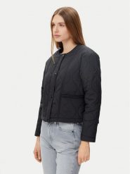 Morgan Kurtka przejściowa 251-GBOWIE Czarny Regular Fit. Czarne kurtki Morgan, bez wzorów, z syntetyku, bez kaptura. Za 459.99 zł.