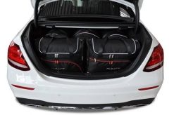 Torby Do Bagażnika Mercedes-Benz E Limousine 2016-2023 5Szt Kjust. Czarne torby podróżne KJUST, bez wzorów, z kauczuku. Za 1,549.00 zł.