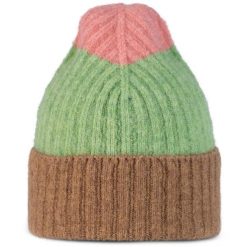 Czapka zimowa dla doroasłych BUFF Knitted Beanie. Zielone czapki zimowe Buff, bez wzorów, sportowe. W wyprzedaży za 149.93 zł.