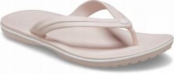 Japonki Dla Dorosłych Crocs Crocband Flip. Białe japonki Crocs, bez wzorów, z materiału. Za 169.99 zł.
