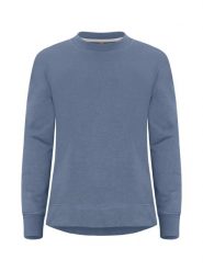 Clique Miami PRO Roundneck Women bluza damska z okrągłym dekoltem – Steel Blue. Niebieskie bluzy bez kaptura CLIQUE, xs, bez wzorów, z bawełny, bez kaptura. Za 183.24 zł.