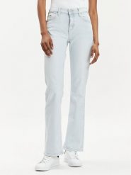 Tommy Jeans Jeansy Maddie DW0DW18319 Błękitny Slim Fit. Niebieskie jeansy Tommy Jeans, bez wzorów, z bawełny. Za 669.99 zł.