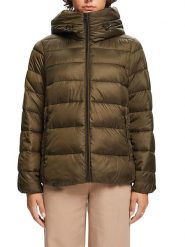 ESPRIT Kurtka zimowa w kolorze khaki rozmiar: L. Brązowe kurtki Esprit, na zimę, l, bez wzorów, z puchu, bez kaptura. Za 159.82 zł.