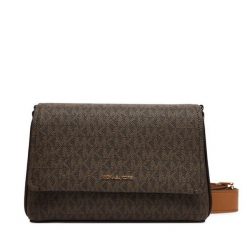 Torebka MICHAEL Michael Kors. Brązowe listonoszki MICHAEL Michael Kors, bez wzorów, bez dodatków. Za 739.99 zł.