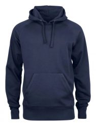 Clique bluza z kapturem Helix z mieszanki bawełny – dark navy. Niebieskie bluzy CLIQUE, s, bez wzorów, z bawełny, z kapturem. Za 301.28 zł.