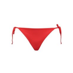 Dół od bikini Dameskie Puma wiązane po bokach w kolorze czerwonym. Czerwone bikini Puma, bez wzorów, sportowe. Za 129.99 zł.