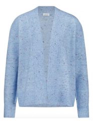 Gerry Weber Kardigan w kolorze błękitnym rozmiar: 46. Niebieskie swetry Gerry Weber, bez wzorów, z wełny, bez ramiączek. Za 205.45 zł.