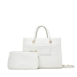 Torebka Elisabetta Franchi. Białe torebki klasyczne Elisabetta Franchi, bez wzorów, klasyczne, bez dodatków. Za 1,679.00 zł.