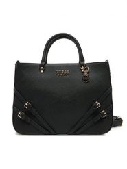 Guess Torebka HWZG96 36060 Czarny. Czarne torebki klasyczne Guess, z aplikacjami, ze skóry, bez dodatków. Za 339.99 zł.