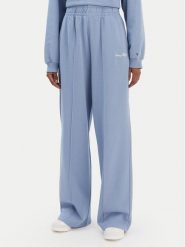 Tommy Hilfiger Spodnie dresowe Script WW0WW48784 Niebieski Relaxed Fit. Niebieskie spodnie sportowe Tommy Hilfiger, bez wzorów, z bawełny. Za 649.99 zł.