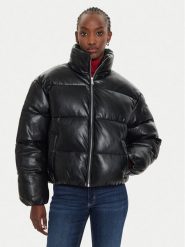 Calvin Klein Jeans Kurtka puchowa J20J224111 Czarny Regular Fit. Czarne kurtki Calvin Klein Jeans, m, bez wzorów, z jeansu, bez kaptura. Za 649.99 zł.