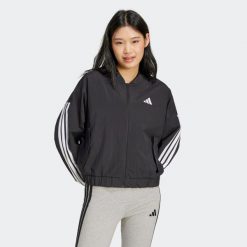 Kurtka damska ADIDAS Bomber. Kurtki adidas, s, bez wzorów, z materiału, eleganckie, bez kaptura. Za 289.99 zł.