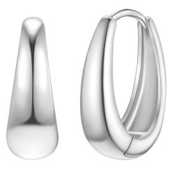 Yokoamii Kolczyki kola z posrebrzanego mosiadzu 1 ct Damski. Szare kolczyki Yokoamii, posrebrzane. Za 149.99 zł.