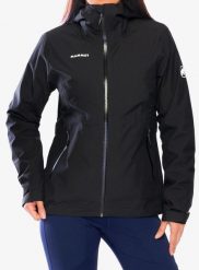 Kurtka damska Mammut Alto Light 3 in 1 HS Hooded Jacket. Czarne kurtki Mammut, l, bez wzorów, z materiału, bez kaptura. Za 1,495.99 zł.