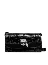 KARL LAGERFELD Torebka 235W3241 Czarny. Czarne torebki klasyczne KARL LAGERFELD, bez wzorów, ze skóry, bez dodatków. Za 1,549.00 zł.