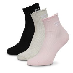 Skarpety Roxy. Czerwone skarpetki Roxy, bez wzorów. Za 34.99 zł.