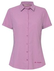 Koszula damska Seiland Shirt III. Czerwone koszule Vaude, bez wzorów, z materiału, bez kołnierzyka, bez ramiączek. Za 393.05 zł.