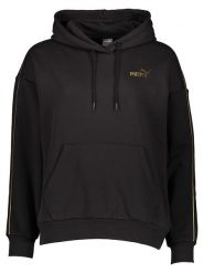 Puma Bluza "Essentials Tape" w kolorze czarnym rozmiar: M. Czarne bluzy Puma, m, bez wzorów, bez ramiączek, z kapturem. Za 123.53 zł.