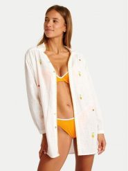 Banana Moon Koszula Mika Yesenia LTL10 Biały Regular Fit. Białe koszule Banana Moon, l, bez wzorów, z bawełny, bez kołnierzyka, bez ramiączek. Za 579.99 zł.