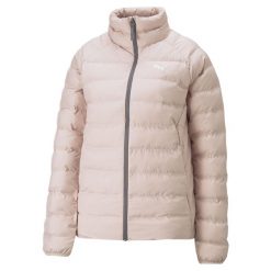 Kurtka damska Puma ACTIVE POLYBALL. Czerwone kurtki Puma, xs, bez wzorów, z puchu, bez kaptura. Za 241.99 zł.