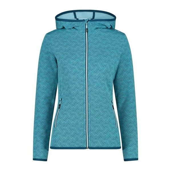 Polar z kapturem dla kobiet CMP. Niebieskie bluzy z polaru CMP, bez wzorów, z polaru, trekkingowe. W wyprzedaży za 279.00 zł.