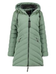 ANAPURNA Parka "Clarisana" w kolorze zielonym rozmiar: L. Zielone płaszcze ANAPURNA, l, bez wzorów, bez kaptura. Za 375.96 zł.