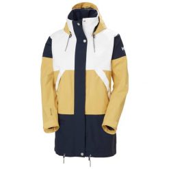 Damska kurtka wodoodporna Helly Hansen Koster All-Weather. Brązowe kurtki Helly Hansen, l, bez wzorów, z nylonu, eleganckie, bez kaptura. Za 923.50 zł.