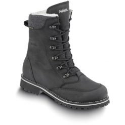 Buty zimowe damskie MEINDL Orselina Lady GTX. Czarne buty trekkingowe MEINDL, bez wzorów, bez zapięcia, trekkingowe. Za 1,449.00 zł.