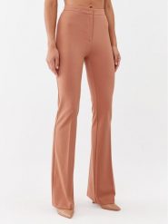 Pinko Spodnie materiałowe Hulka Pantalone 100054 A15M Brązowy Regular Fit. Brązowe spodnie materiałowe Pinko, bez wzorów, z materiału. Za 1,379.00 zł.