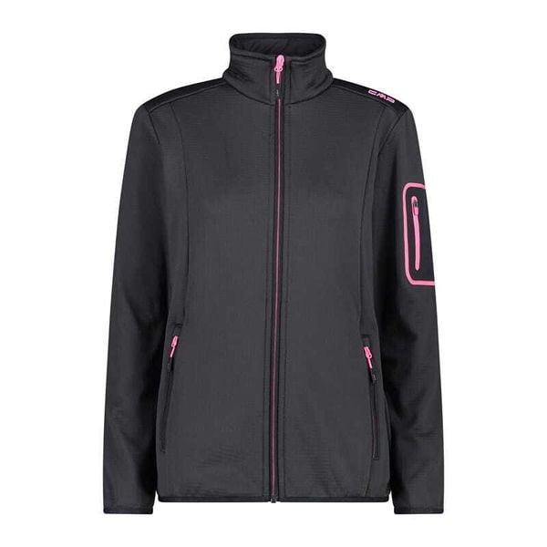 Kurtka damska CMP. Czerwone kurtki CMP, xl, bez wzorów, z polaru, klasyczne, bez kaptura. Za 184.99 zł.
