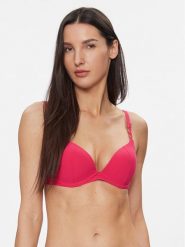 Chantelle Góra od bikini Emblem C17TNP Różowy. Czerwone bikini Chantelle, bez wzorów, z syntetyku. Za 249.99 zł.