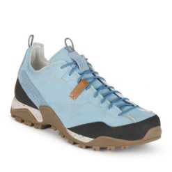 Buty trekkingowe Aku Nativa Canvas 647029 niebieskie. Niebieskie buty trekkingowe z gumy, bez zapięcia. Za 692.27 zł.