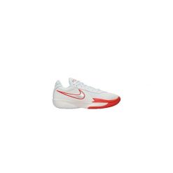 Buty sportowe Nike Air Zoom G.T. Cut Academy Białe. Białe buty sportowe lifestyle Nike, bez wzorów, ze skóry, bez zapięcia, do koszykówki. Za 419.35 zł.