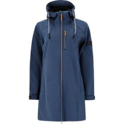 Damska wodoodporna kurtka softshell Whistler Thora. Niebieskie kurtki WHISTLER, bez wzorów, z softshellu, bez kaptura. Za 389.00 zł.