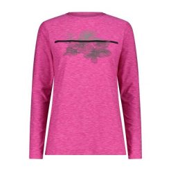 Koszulka damska turystyczna CMP 33N2226. Czerwone t-shirty sportowe CMP, xs, bez wzorów, bez ramiączek. Za 209.00 zł.