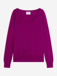 Just Cashmere Kaszmirowy sweter "Phoebe" w kolorze różowym rozmiar: M. Różowe swetry Just Cashmere, m, bez wzorów, z kaszmiru, bez ramiączek. Za 369.99 zł.