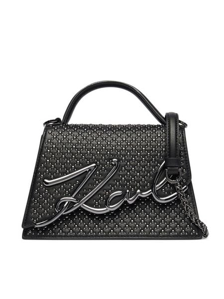 KARL LAGERFELD Torebka B4W30005 Czarny. Czarne torebki klasyczne KARL LAGERFELD, bez wzorów, ze skóry, bez dodatków. Za 1,399.00 zł.