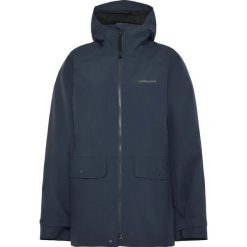 Parka dla kobiet Didriksons Gila. Niebieskie kurtki przeciwdeszczowe Didriksons, bez wzorów, bez kaptura. Za 758.99 zł.
